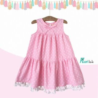 Đầm xòe sát nách cho bé gái từ 15 - 45kg