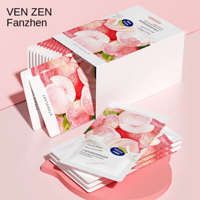 Mặt nạ ngủ chiết xuất quả đào protein dưỡng ẩm se khít lỗ chân lông không cần rửa GALA HOME