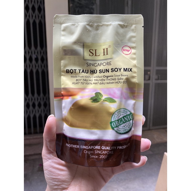 Bột tàu hũ Sun Soy Mix Singapore 90g