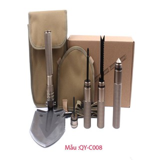 Xẻng Đa Năng quân dụng có thể gập thành cuốc tiện lợi