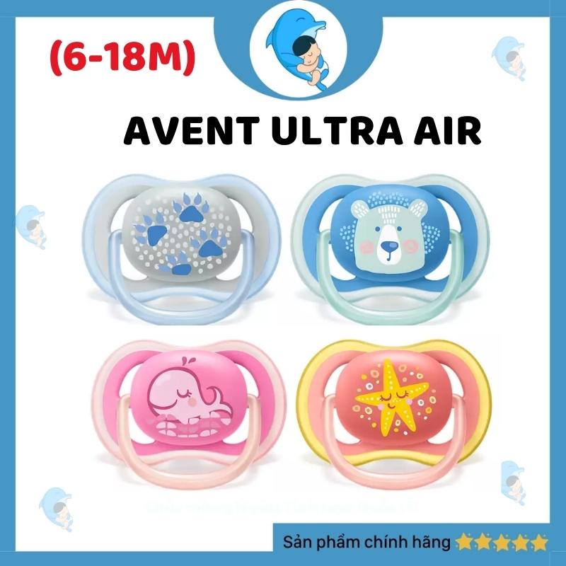 Ti Giả Thông Khí, Chỉnh Nha Avent Ultra Air Cho Bé 0-6 Tháng Và 6-18 Tháng Giúp Trấn An Tự Ngủ