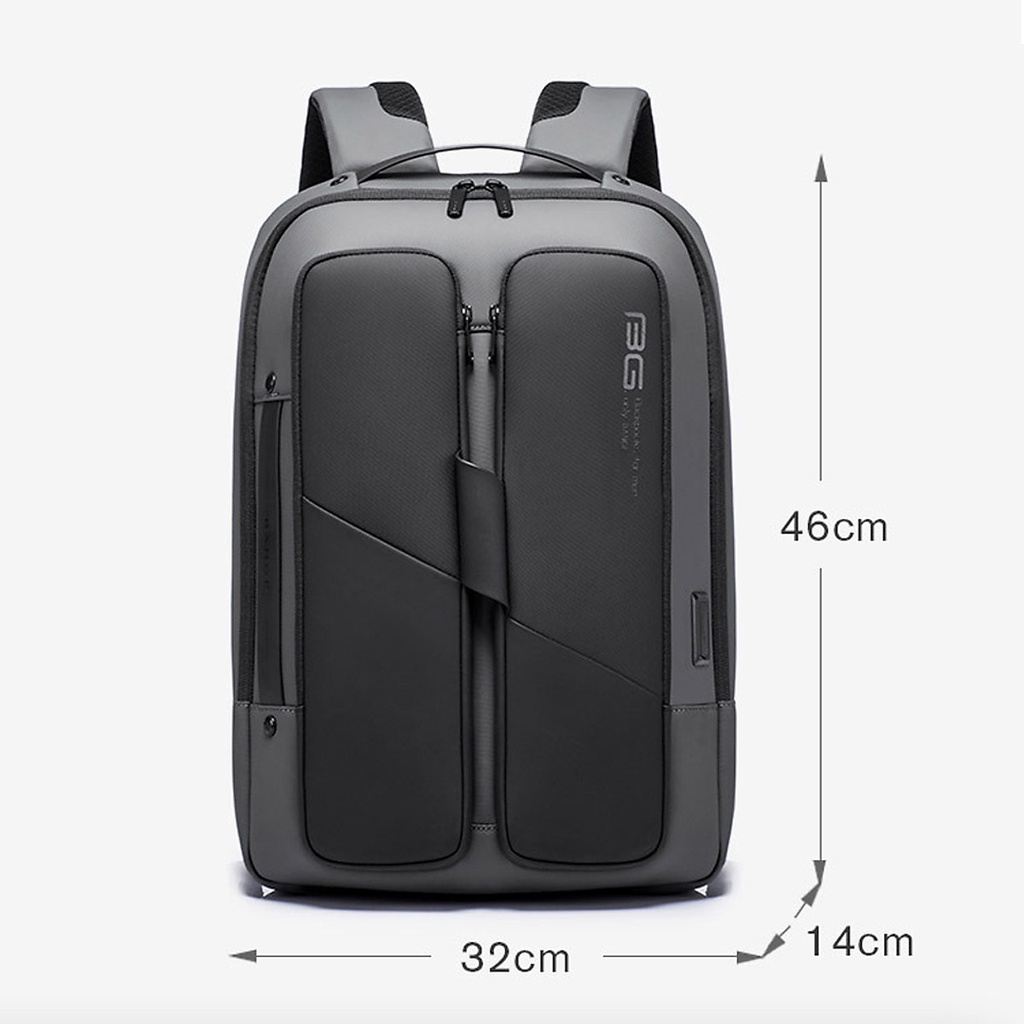 Balo Laptop công sở chống trộm dạng hộp phong cách mới – BLLT5527 Fortune Mouse