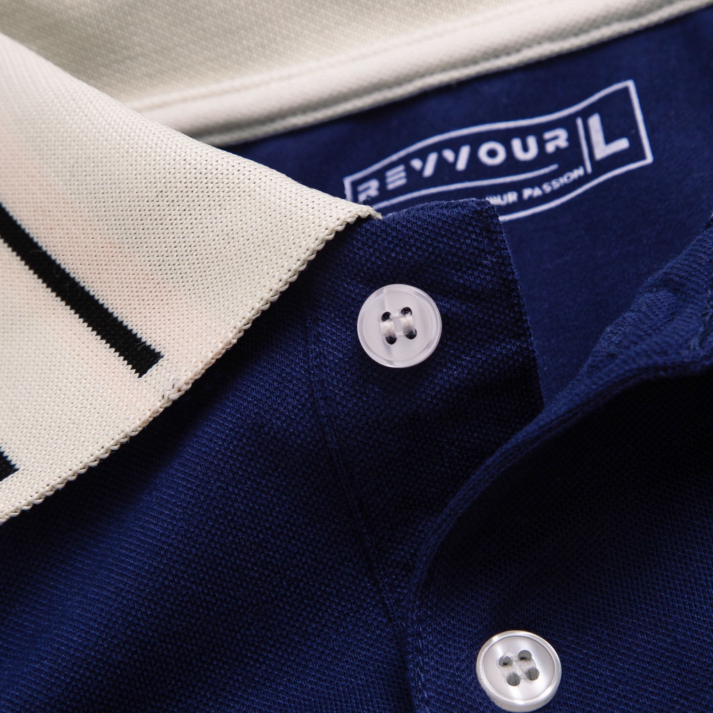 Áo Polo Nam Mero Chất Liệu Cotton Cao Cấp Mát Mẻ, Mềm, Mịn,Phong Cách Sang Trọng - REVVOUR