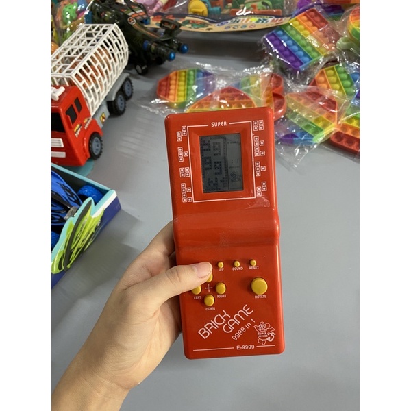 Máy chơi game cầm tay xếp hình Brick game