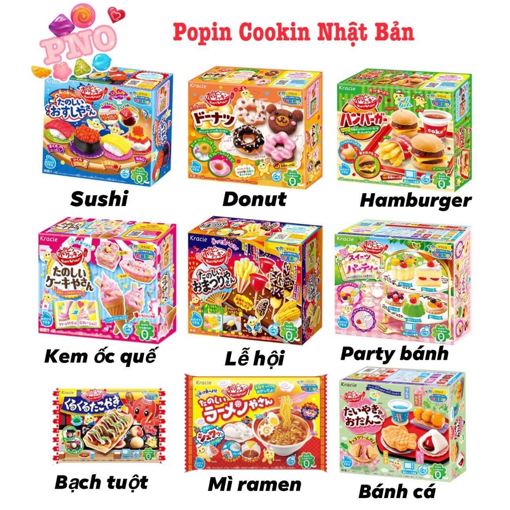 POPIN COOKIN NHẬT BẢN đồ chơi sáng tạo