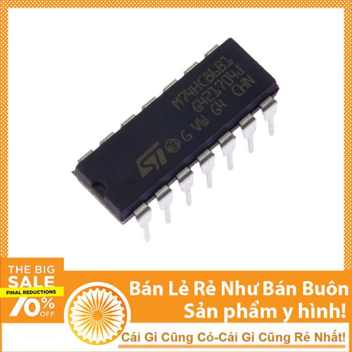 Linh Kiện IC Logic 74HC86 DIP14