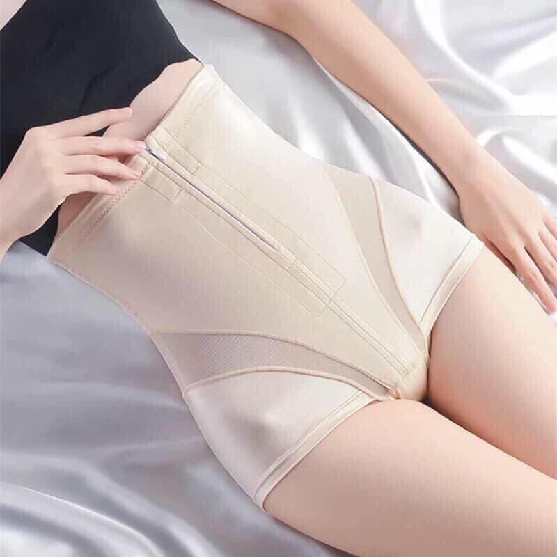 Quần gen lụa khóa cạp cao chất đẹp hàng loại 1 | BigBuy360 - bigbuy360.vn