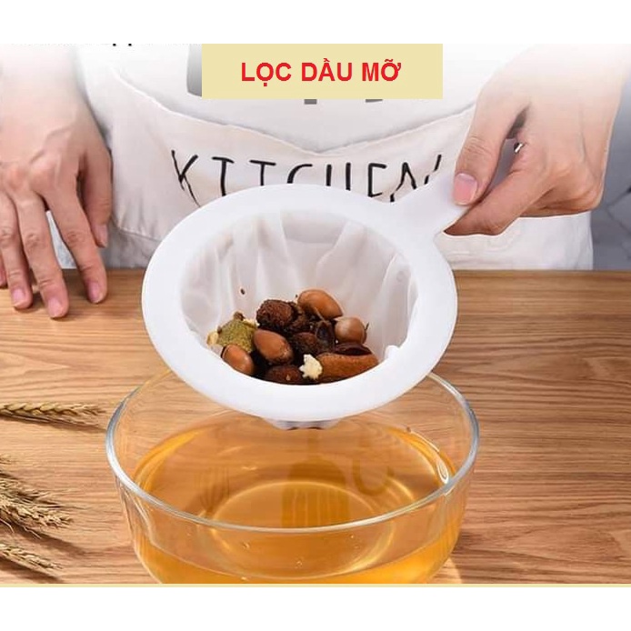 Dụng Cụ Lưới Lọc Trà Sữa Đậu Nành. Lọc Cặn Bã Dầu Mỡ Và Các Đồ Uống