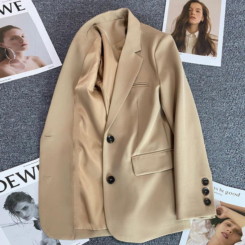 Áo Khoác Kaki Dáng Rộng Thời Trang Xuân Thu Hàn Quốc Mới 48 Giờ Dành Cho Nữ | BigBuy360 - bigbuy360.vn