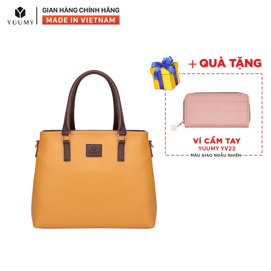 Túi xách nữ thời trang YUUMY YTX11 nhiều màu (Tặng ví cầm tay YV22)