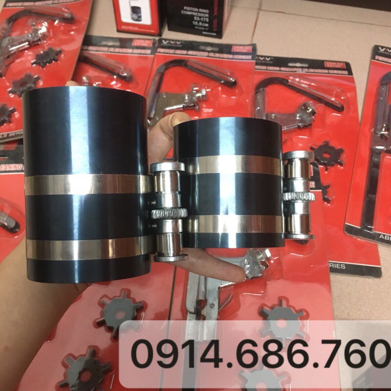 Vòng ép xéc măng xe tải, cụm ép lắp xéc măng 53 ~ 175mm cao 100mm