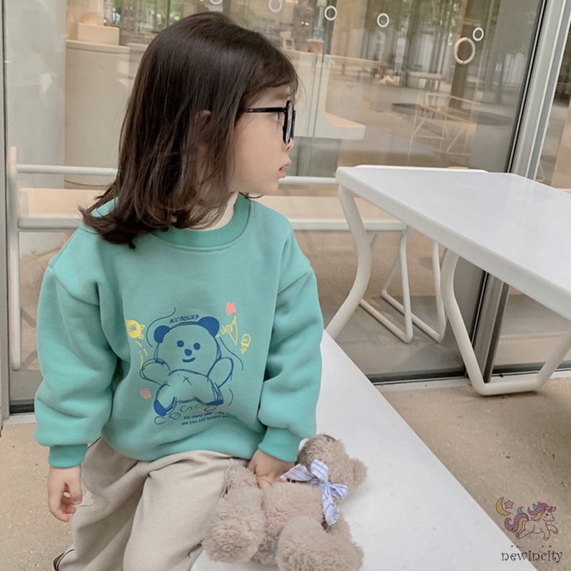 Áo thun tay dài thời trang Hàn Quốc cho bé gái