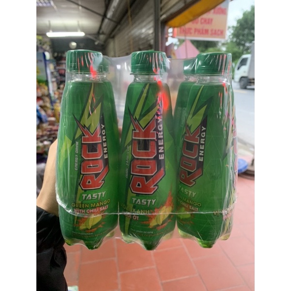 Nước tăng lực Rock Energy Tasty vị xoài xanh muối ớt 300ml