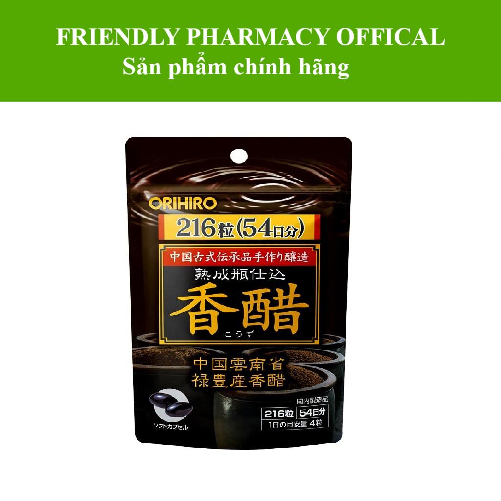 Viên uống giấm đen giảm cân Orihiro 216 viên – Hỗ trợ giảm cân nhanh cho người thừa cân, béo phì