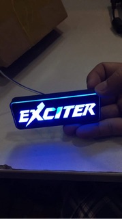 Logo led biển số xe