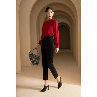 Quần baggy cạp lệch cúc bấm- 20Again