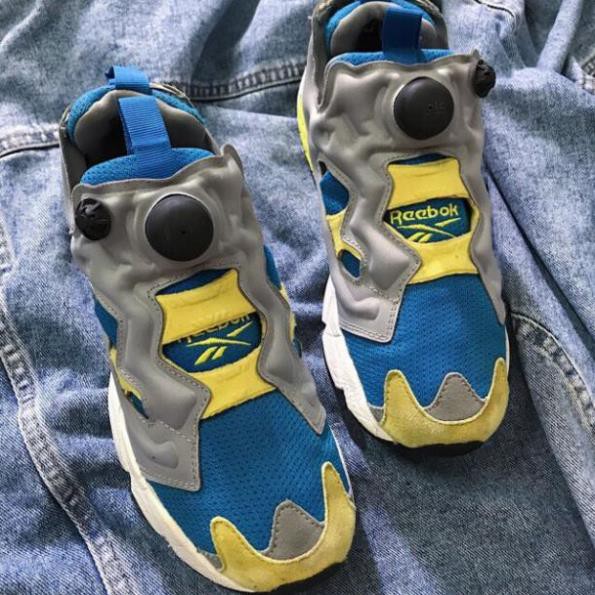 [ Bán Chạy] Giày Reebok pump fury xanh vàng [ Chất Nhất ] 2020 bán chạy nhất việt nam ' hot . ^ ^ ₛ . []