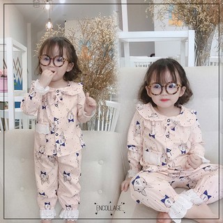 PIJAMA CHO BÉ GÁI REN ĐIỆU ĐÀ