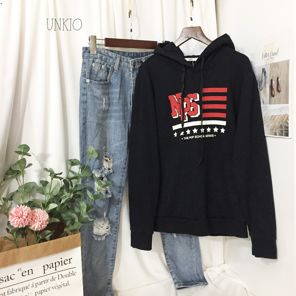 Áo nỉ hoodie-2hand-X1