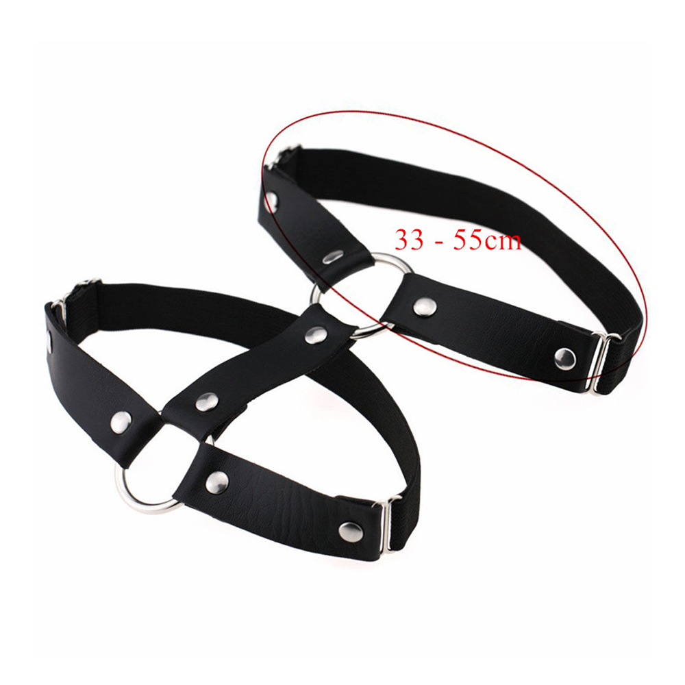 Dây đai buộc chân 2 hàng nhiều màu thời trang gothic cá tính