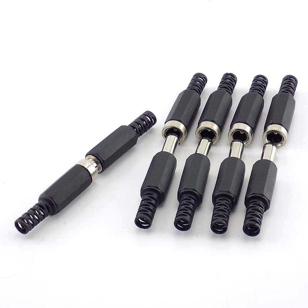 Set 10 Đầu Nối Jack Cắm DC 5.5mm x 2.1mm 2.1mm * 5.5mm Chuyên Dụng