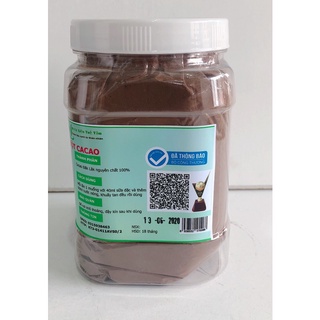 Bột cacao đắk lắk nguyên chất 100% - hủ 500g