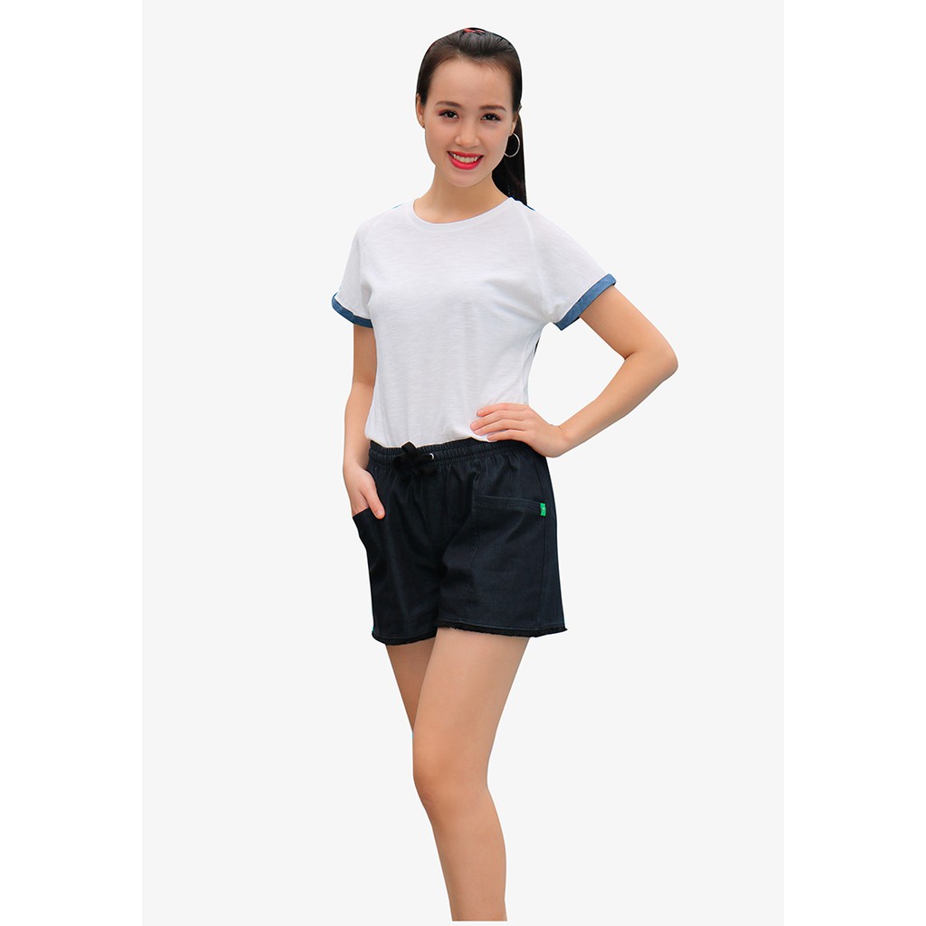 Quần Short nữ Narsis T8018 màu tím than đen