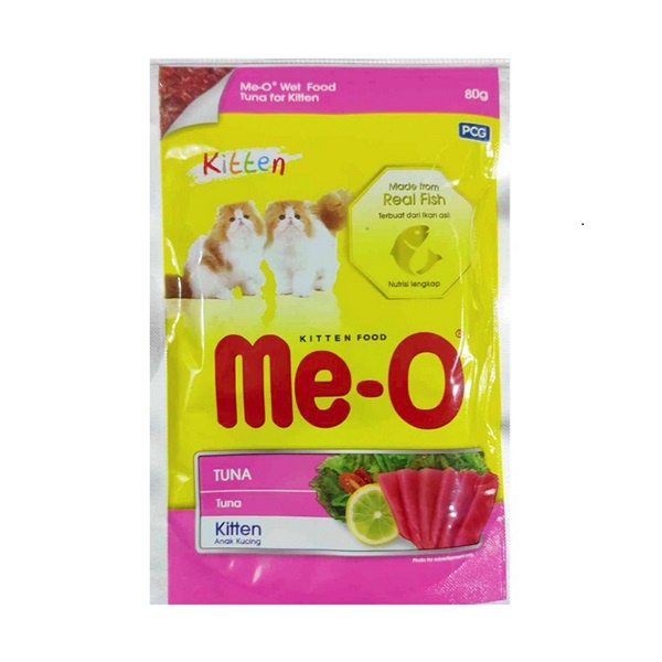 [CHÍNH HÃNG] PATE ME-O DẠNG TÚI CHO MÈO - 80G