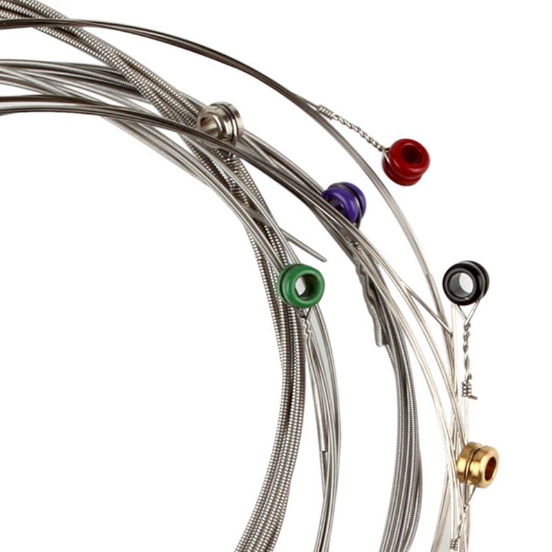 Orphee Bộ 6 Dây Đàn Guitar Điện Bằng Hợp Kim Niken Siêu Nhẹ Và Sáng