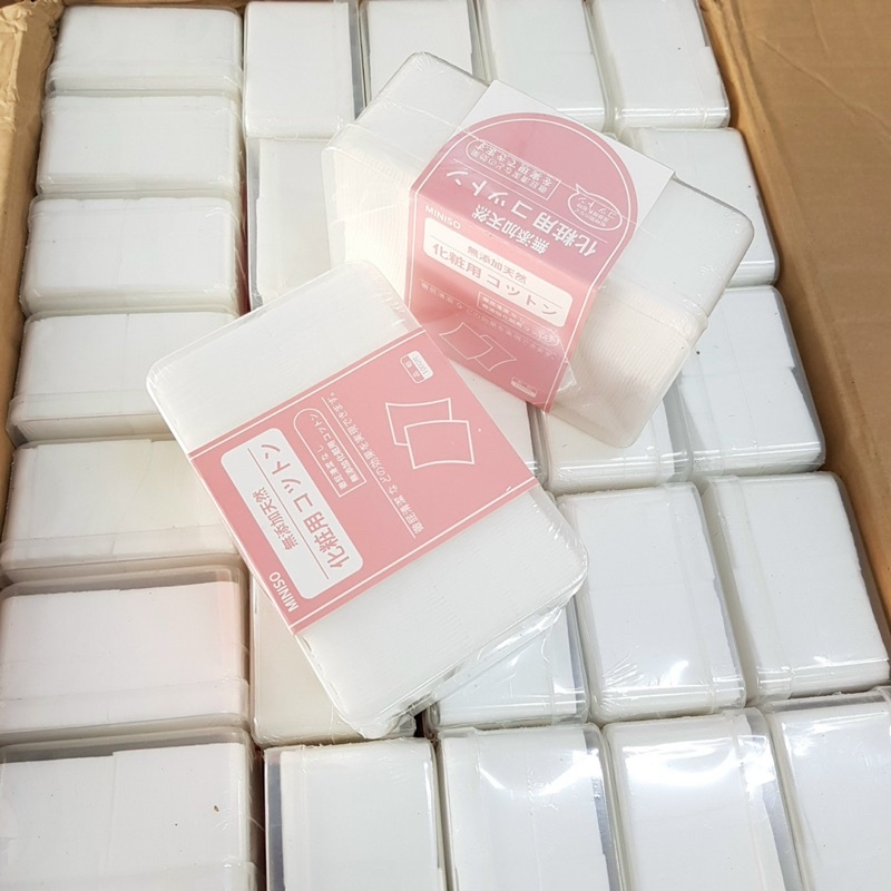 Bông Tẩy Trang 1000 Miếng Miniso Mỏng Bông Đắp Toner Hiệu Quả