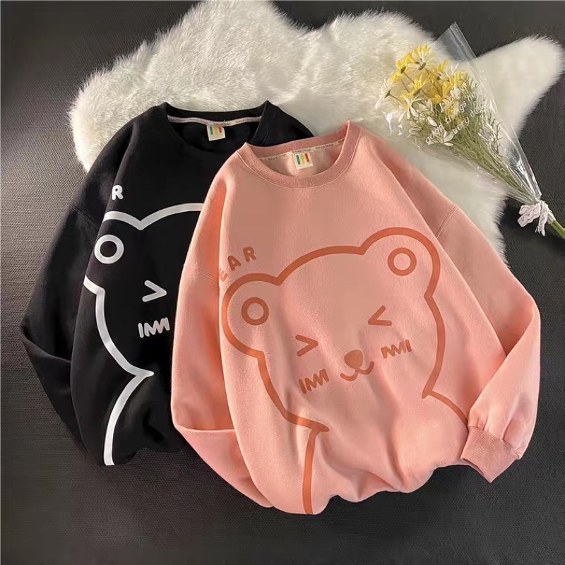  [SIÊU HÓT] 🔥 ÁO SWEATER Gấu Hello, Áo Nỉ không mũ (ảnh thật + video) | BigBuy360 - bigbuy360.vn