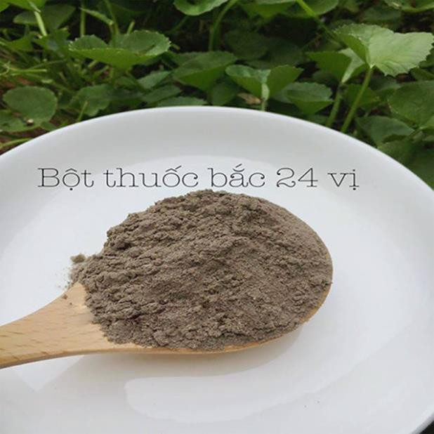 Bột Thuốc Bắc 24 Vị Dưỡng Da Handmade