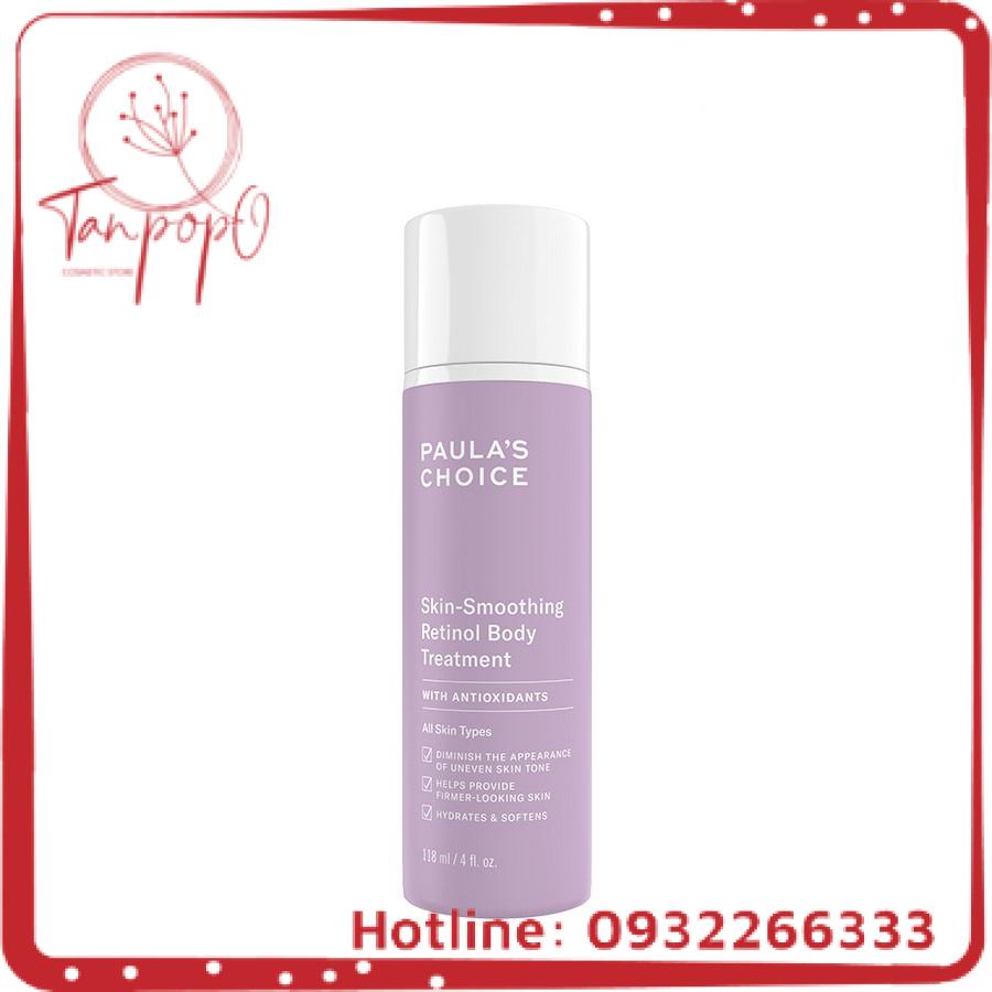 Kem dưỡng thể chống lão hóa làm săn chắc da Paula's Choice Skin - Smoothing Retinol Body Treatment 118ml- 5800