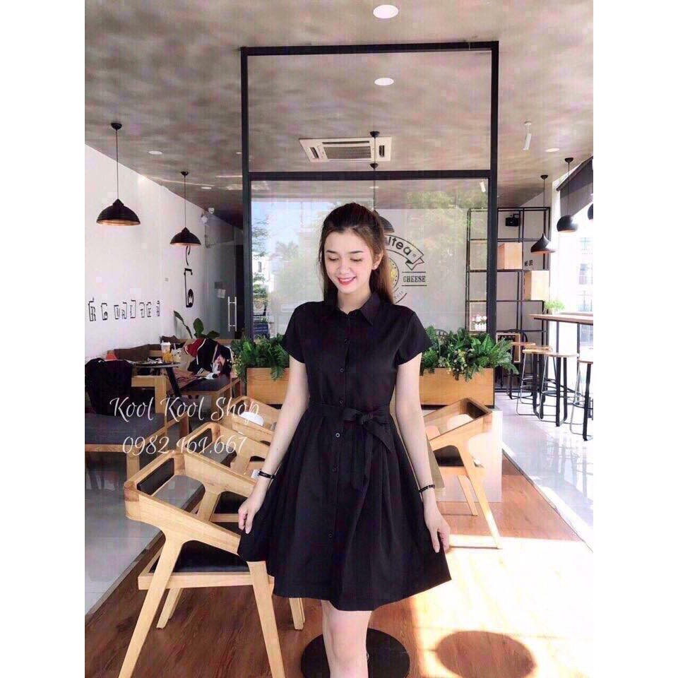 [SIÊU SALE] VÁY ĐẦM SƠ MI THẮT EO SIÊU XINH THỜI TRANG NỮ THIẾT KẾ ARAVA SM01 | BigBuy360 - bigbuy360.vn