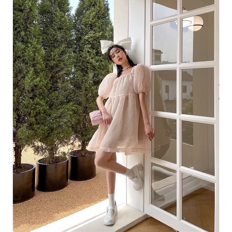 váy/ đầm babydoll tiểu thư ORDER