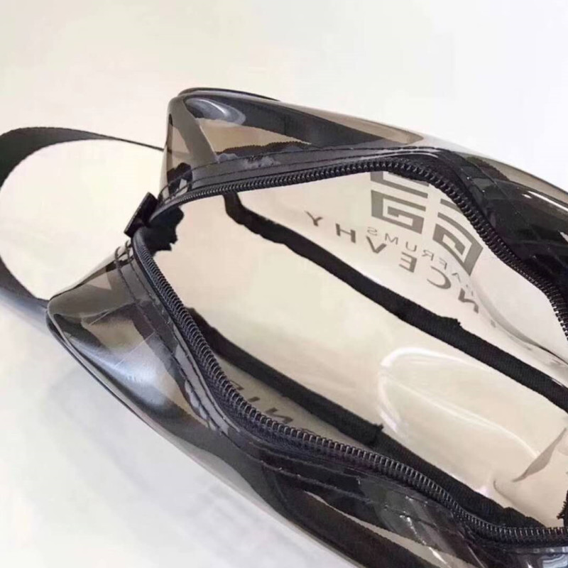 Túi đựng mỹ phẩm kháng nước chất liệu pvc mang đi phù hợp đi biển/ngoài trời