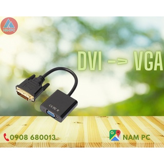 Cáp chuyển DVI D 24+1 sang VGA
