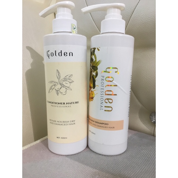 DẦU GỘI XẢ golden THẢO DƯỢC GIÚP MỌC TÓC PHỤC HỒI HƯ TỔN 500mlx2 chống rụng tóc