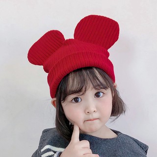 Nón Len Tai Chuột Mickey Dễ Thương Cho Bé