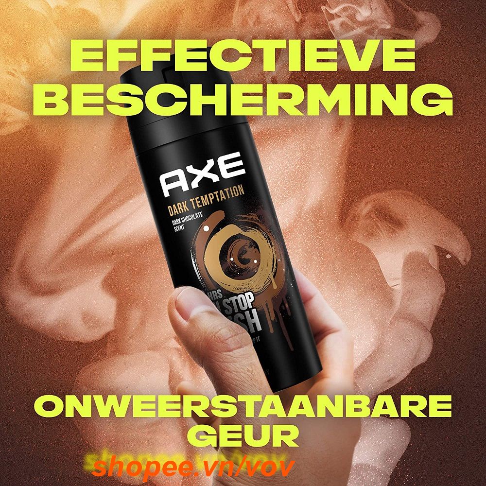 Xịt Khử Mùi 150Ml Axe Non Stop Dark Temptation, Vov Cung Cấp & Bảo Trợ.