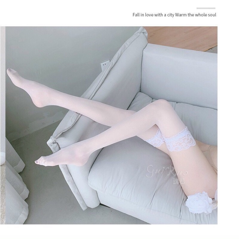 Tất ren đùi siêu sexy