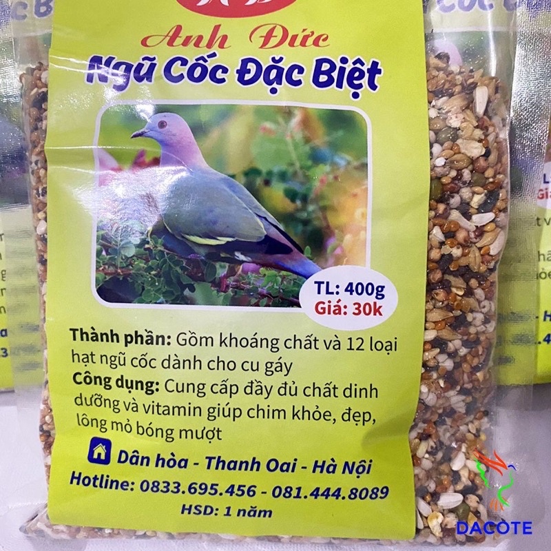 Ngũ cốc cu gáy đặc biệt Anh Đức cao cấp gói 400g