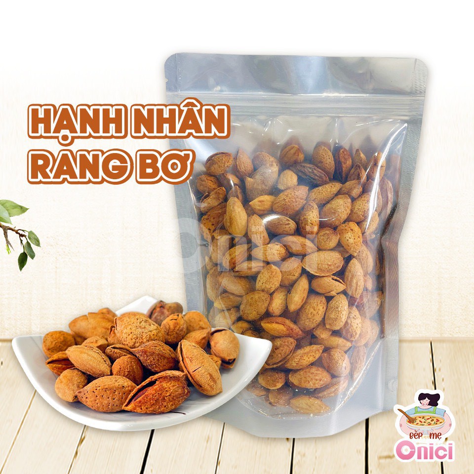 HẠNH NHÂN MỸ RANG BƠ 500GR BẾP CỦA MẸ - ONICI