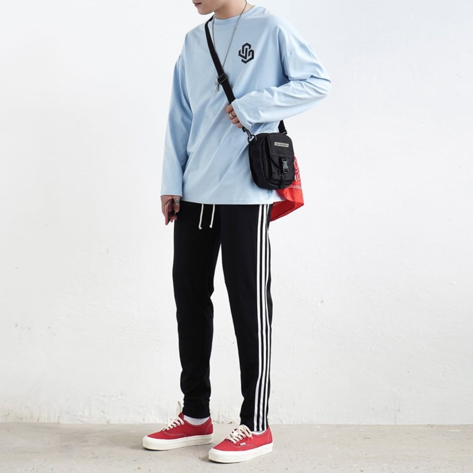 Áo tee dài tay basic ( 100% cotton ) | BigBuy360 - bigbuy360.vn