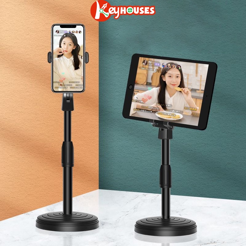 Giá Đỡ Điện Thoại Để Bàn Giá Livetream Cầm Tay Học Online Dễ Thương