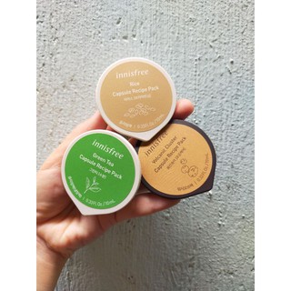 Mặt nạ rửa dạng hủ innisfree Capsule Recipe 10mL
