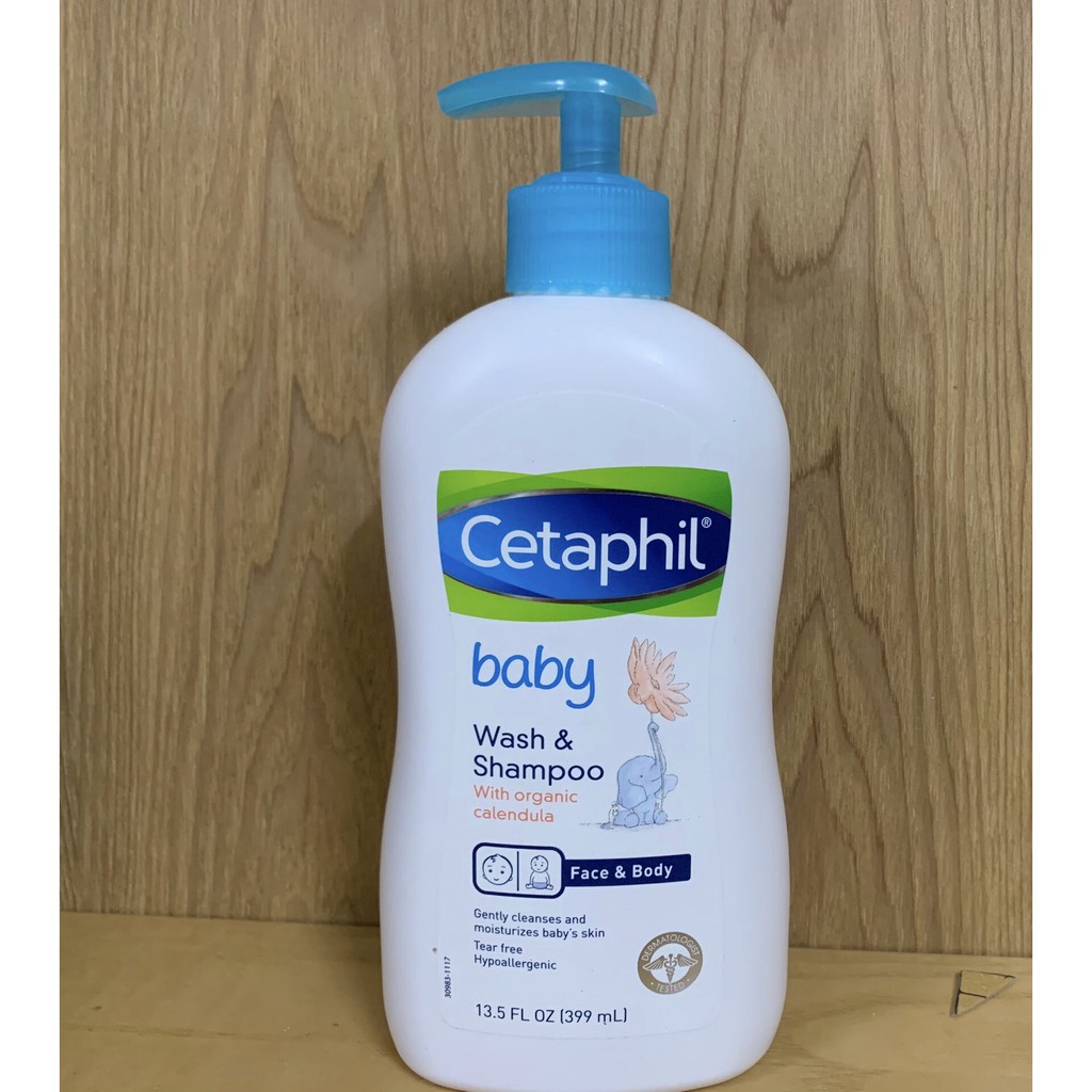 Sữa tắm gội toàn thân cho bé Cetaphil Baby Wash &amp; Shampoo - Mỹ