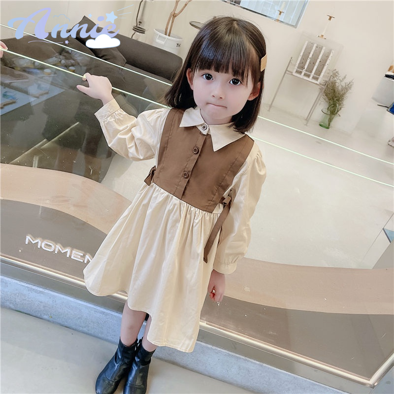 Áo Sơ Mi Trắng Thắt Nơ Đính Ngọc Trai Phong Cách Hàn Quốc Thời Trang Xuân Thu Cho Bé Gái