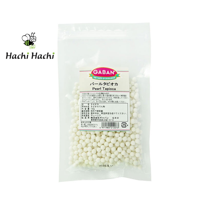 Trân châu trắng Gaban 100g - Hachi Hachi Japan Shop