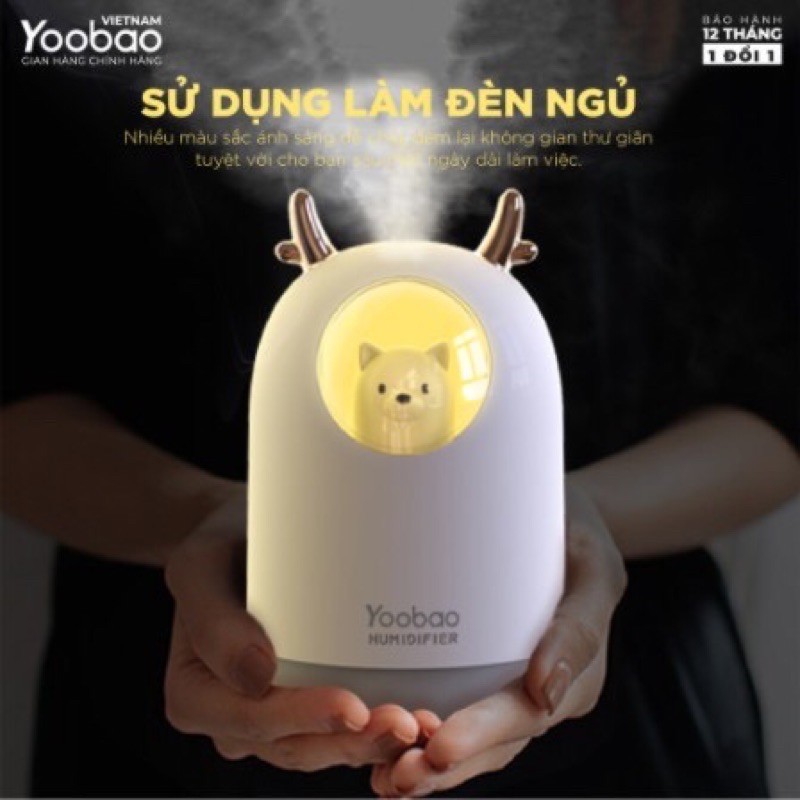 MÁY PHUN SƯƠNG TẠO ĐỘ ẨM YOOBAO 300ml